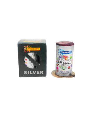 Mini Silver Poppers
