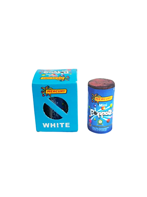 Mini White Poppers