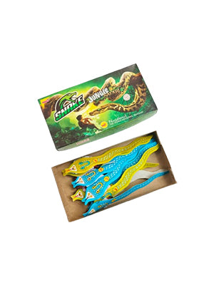 Snake Jungle - Assorted cartoon crackers